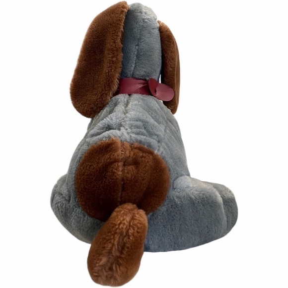 VINTAGE Animal Playthings Kennel Club Basset Hound Dog Plush Stuffed Animal 1986 - Picture 9 of 13